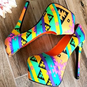 Colorful **Ultra High** Heels